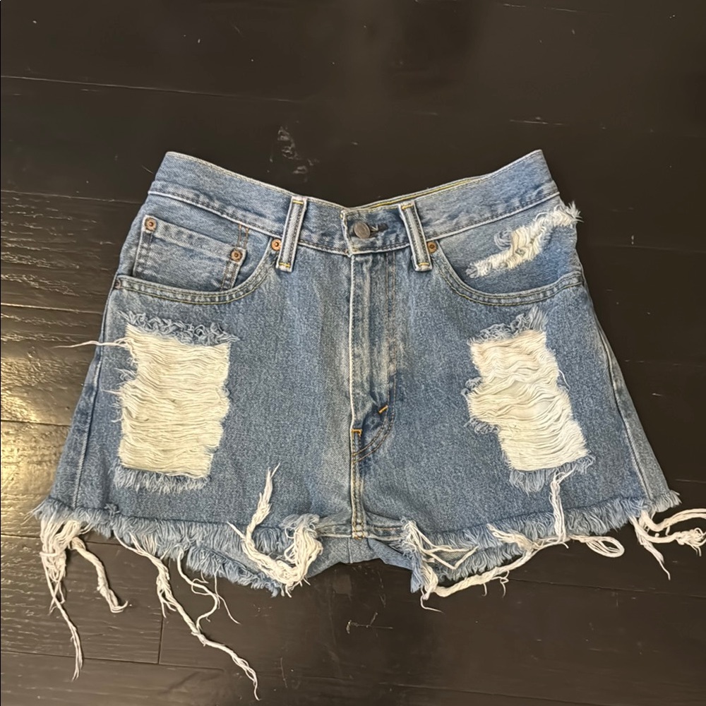 Vintage Levi’s reworked Denim Shorts
